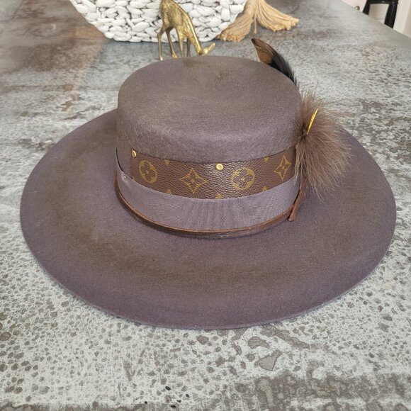 NWT Revival Wear Dark Gray Fedora
